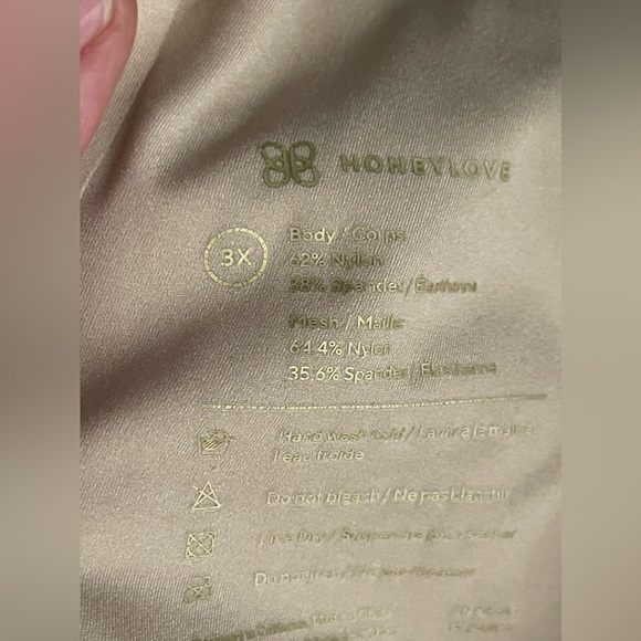 Honeylove CrossOver Bra / Bundle Of Two In Black & Tan/Sand Size 3X - Picture 9 of 16